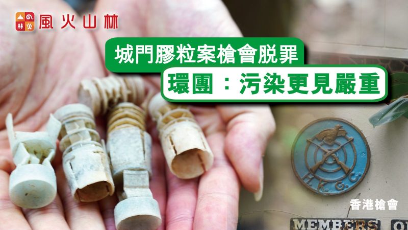 城門膠粒案槍會脫罪